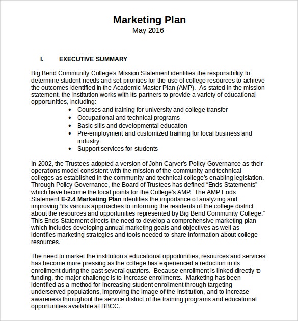 microsoft marketing plan